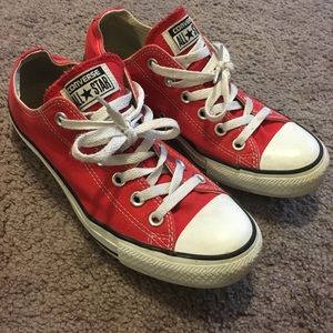 Red Converse (women’s 8)